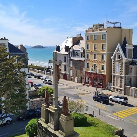Le Petit Sillon - Joli T2 Renove Vue Mer Parking Saint-Malo Exterior foto